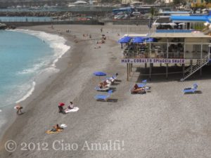 Swimming Amalfi Coast April